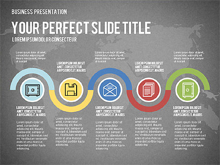 Vivid Presentation Template, Slide 11, 02720, Presentation Templates — PoweredTemplate.com