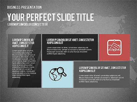 Vivid Presentation Template, Slide 12, 02720, Presentation Templates — PoweredTemplate.com