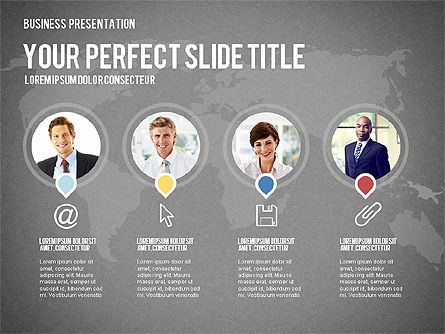 Vivid Presentation Template, Slide 13, 02720, Presentation Templates — PoweredTemplate.com