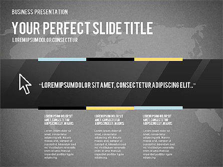 Vivid Presentation Template, Slide 9, 02720, Presentation Templates — PoweredTemplate.com