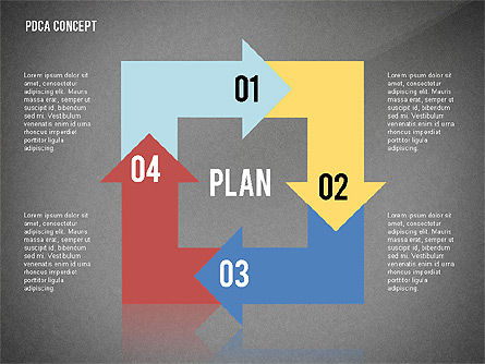 Kotak Alat Diagram Diagram Pdca, Slide 16, 02721, Diagram Proses — PoweredTemplate.com