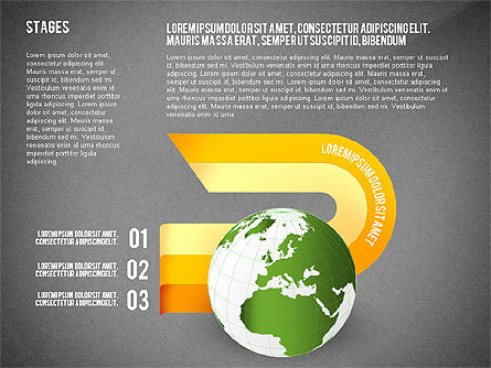 地球选项和阶段, 幻灯片 15, 02723, 阶段图 — PoweredTemplate.com