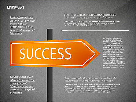 Concept de présentation Kpi, Diapositive 12, 02729, Modèles commerciaux — PoweredTemplate.com