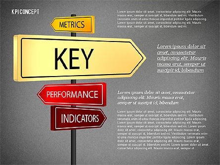 Kpi 프리젠 테이션 개념, 슬라이드 15, 02729, 비즈니스 모델 — PoweredTemplate.com