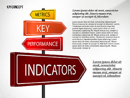 Concept de présentation Kpi, Diapositive 5, 02729, Modèles commerciaux — PoweredTemplate.com