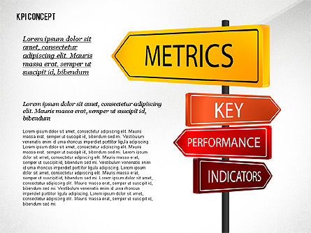 Kpi 프리젠 테이션 개념, 슬라이드 6, 02729, 비즈니스 모델 — PoweredTemplate.com