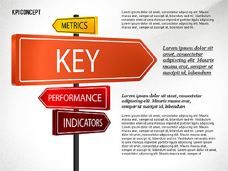 Concept de présentation Kpi, Diapositive 7, 02729, Modèles commerciaux — PoweredTemplate.com