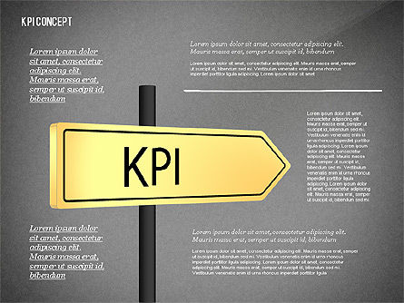 Kpi conceito de apresentação, Deslizar 9, 02729, Modelos de Negócio — PoweredTemplate.com