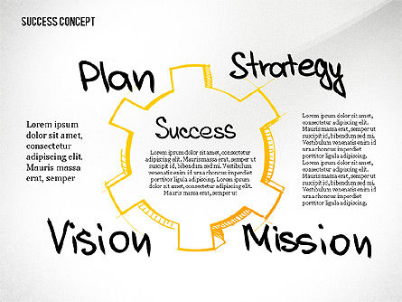 Success Pyramid Concept, Slide 8, 02730, Stage Diagrams — PoweredTemplate.com