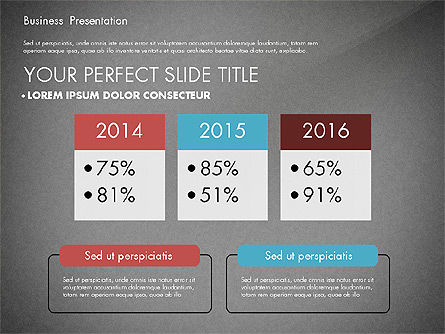Years Comparison Presentation Report, Slide 11, 02731, Business Models — PoweredTemplate.com