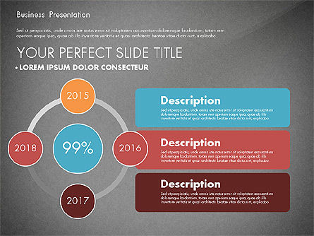 Tahun Perbandingan Laporan Presentasi, Slide 12, 02731, Model Bisnis — PoweredTemplate.com