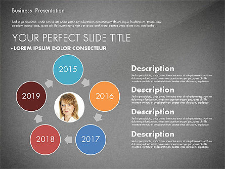 Tahun Perbandingan Laporan Presentasi, Slide 16, 02731, Model Bisnis — PoweredTemplate.com