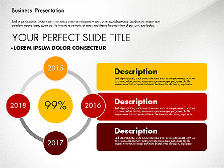 Tahun Perbandingan Laporan Presentasi, Slide 4, 02731, Model Bisnis — PoweredTemplate.com