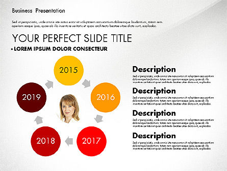 Tahun Perbandingan Laporan Presentasi, Slide 8, 02731, Model Bisnis — PoweredTemplate.com