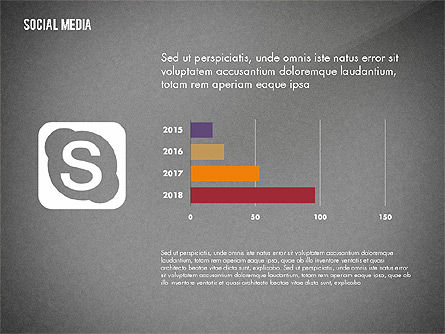 Social Media Energetic Presentation Template, Slide 16, 02732, Presentation Templates — PoweredTemplate.com
