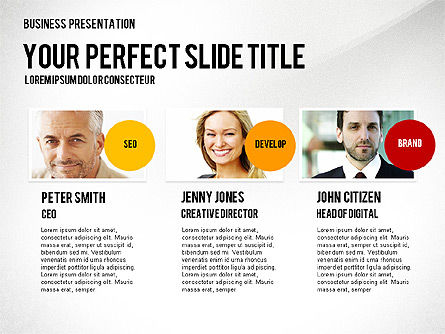 Web Promotion Presentation with Data Driven Charts, Slide 2, 02740, Presentation Templates — PoweredTemplate.com