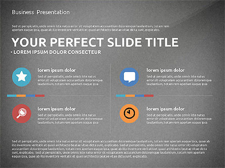 Professional Team Presentation Template, Slide 11, 02744, Presentation Templates — PoweredTemplate.com