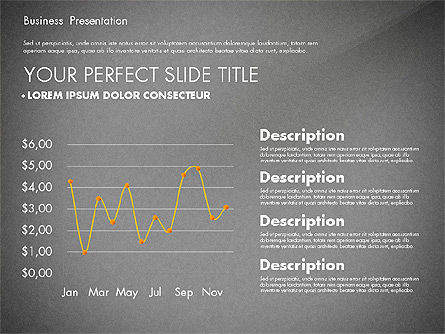 Eenvoudige zakelijke presentatie sjabloon, Dia 16, 02747, Businessmodellen — PoweredTemplate.com