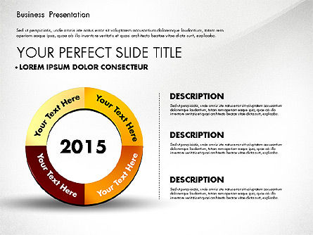 Modèle de présentation d'entreprise simple, Diapositive 5, 02747, Modèles commerciaux — PoweredTemplate.com