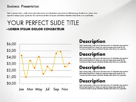 Modèle de présentation d'entreprise simple, Diapositive 8, 02747, Modèles commerciaux — PoweredTemplate.com