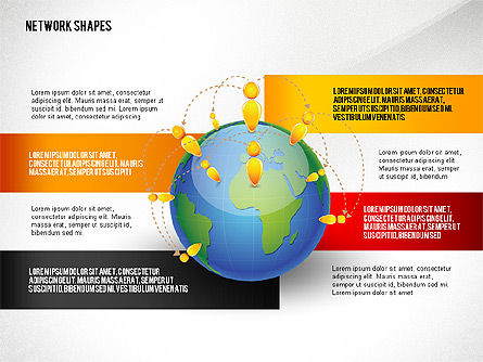 Globe e opzioni, Slide 7, 02751, Diagrammi Palco — PoweredTemplate.com