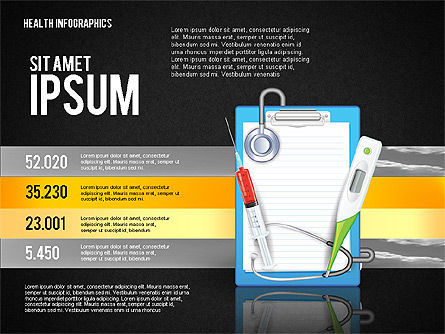 Infografía médica, Diapositiva 12, 02757, Diagramas y gráficos médicos — PoweredTemplate.com