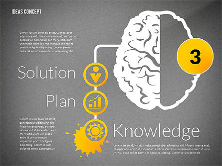 Présentation conceptuelle des idées, Diapositive 15, 02764, Modèles de présentations — PoweredTemplate.com