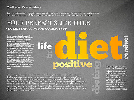 Plantilla de presentación de Word Cloud, Diapositiva 13, 02765, Plantillas de presentación — PoweredTemplate.com