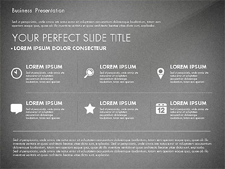 Zakelijke presentatie in moderne kleuren, Dia 10, 02769, Presentatie Templates — PoweredTemplate.com