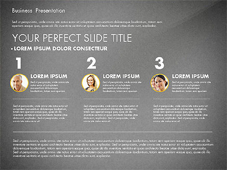 Zakelijke presentatie in moderne kleuren, Dia 13, 02769, Presentatie Templates — PoweredTemplate.com