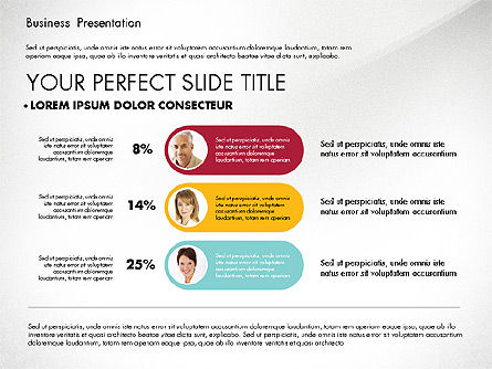 Business Presentation in Modern Colors, Slide 8, 02769, Presentation Templates — PoweredTemplate.com