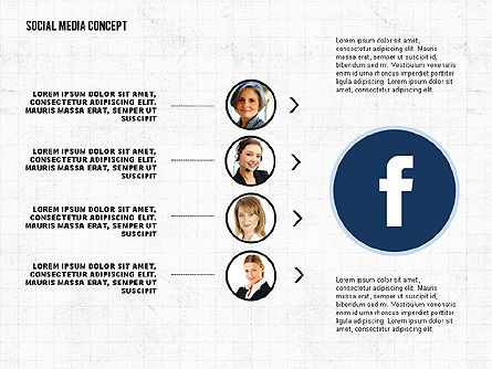 Konsep Presentasi Jejaring Sosial, Slide 7, 02770, Templat Presentasi — PoweredTemplate.com