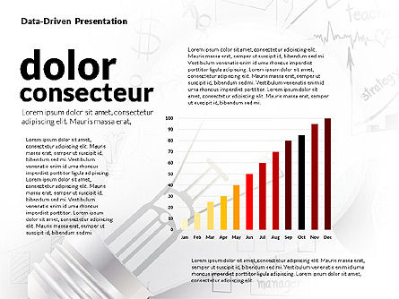 Dati idea guidato concetto di presentazione, Slide 12, 02773, Diagrammi e Grafici con Dati — PoweredTemplate.com