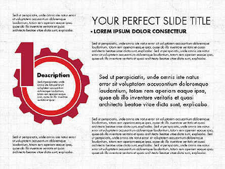 Gears Numbers and Options, Slide 3, 02774, Stage Diagrams — PoweredTemplate.com