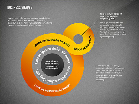 Gráficos de Concepto de Proceso, Diapositiva 11, 02776, Diagramas de proceso — PoweredTemplate.com