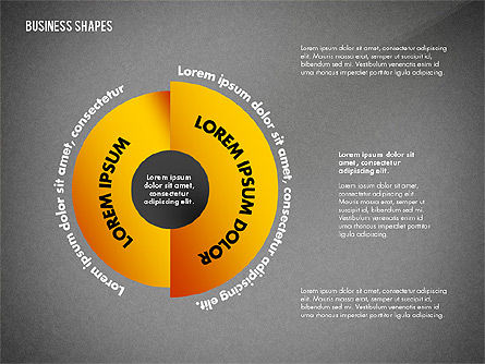 Bagan Konsep Proses, Slide 12, 02776, Diagram Proses — PoweredTemplate.com