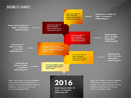 Gráficos de Concepto de Proceso, Diapositiva 14, 02776, Diagramas de proceso — PoweredTemplate.com