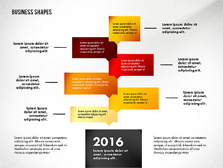 Gráficos de Concepto de Proceso, Diapositiva 6, 02776, Diagramas de proceso — PoweredTemplate.com