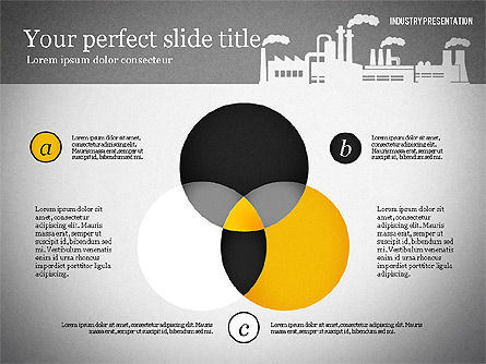 Industry Presentation Template, Slide 10, 02777, Presentation Templates — PoweredTemplate.com