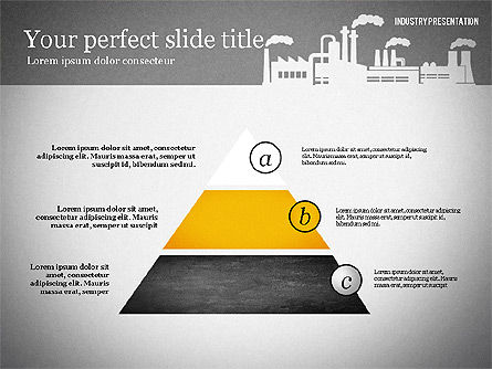Modèle de présentation de l'industrie, Diapositive 13, 02777, Modèles de présentations — PoweredTemplate.com