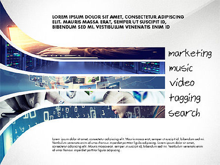 Pilihan Konten Pemasaran Twitter, Slide 8, 02783, Diagram Panggung — PoweredTemplate.com