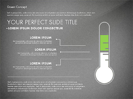 Green Presentation Concept, Slide 13, 02784, Presentation Templates — PoweredTemplate.com