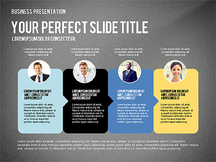 Plantilla de presentación del equipo empresarial, Diapositiva 14, 02788, Plantillas de presentación — PoweredTemplate.com
