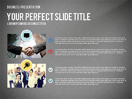 Business Team Presentation Template, Slide 16, 02788, Presentation Templates — PoweredTemplate.com