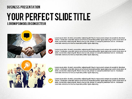 Business team modello di presentazione, Slide 8, 02788, Modelli Presentazione — PoweredTemplate.com