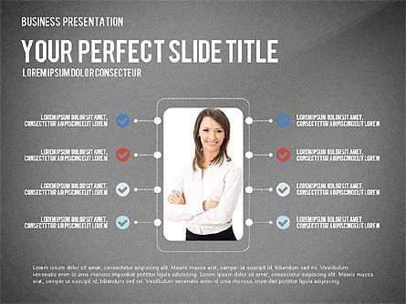 Plantilla de presentación del equipo empresarial, Diapositiva 9, 02788, Plantillas de presentación — PoweredTemplate.com
