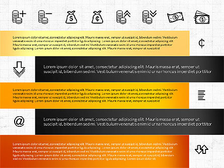 Diseño de cuadrícula con iconos, Diapositiva 7, 02790, Iconos — PoweredTemplate.com