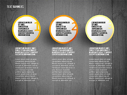 Round Text Boxes with Photos, Slide 14, 02799, Text Boxes — PoweredTemplate.com