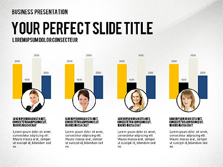 Company Structure Presentation, Slide 3, 02802, Organizational Charts — PoweredTemplate.com
