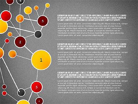 Social Business Network Themed Presentation, Slide 10, 02803, Presentation Templates — PoweredTemplate.com
